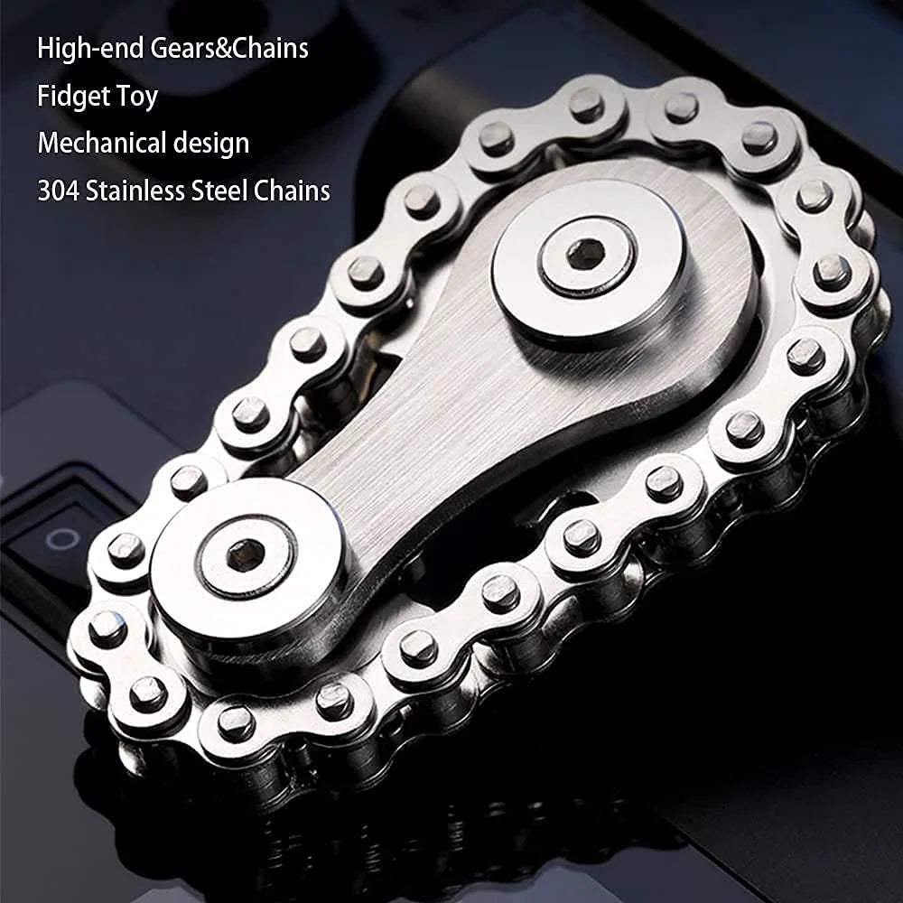 Sprockets - Bicycle Chain Fidget Spinner Toys