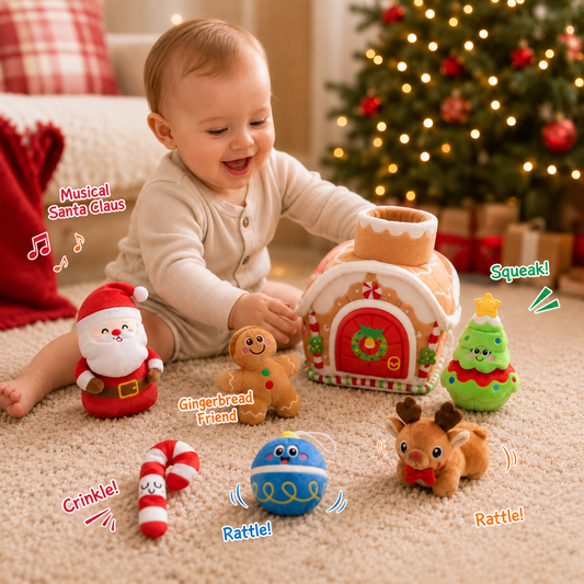 SantasNook™ - GingerBread House Plushie