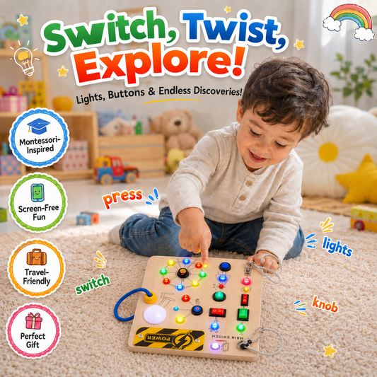 BusyBoard™️ - Kids montessori play board