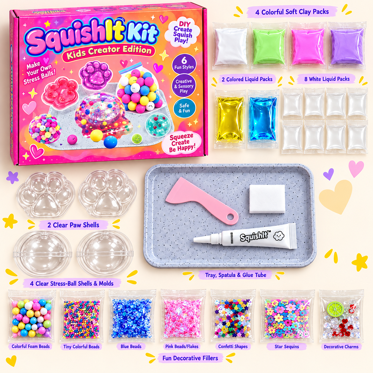 SquishIt™ Kit — Kids Creator Edition