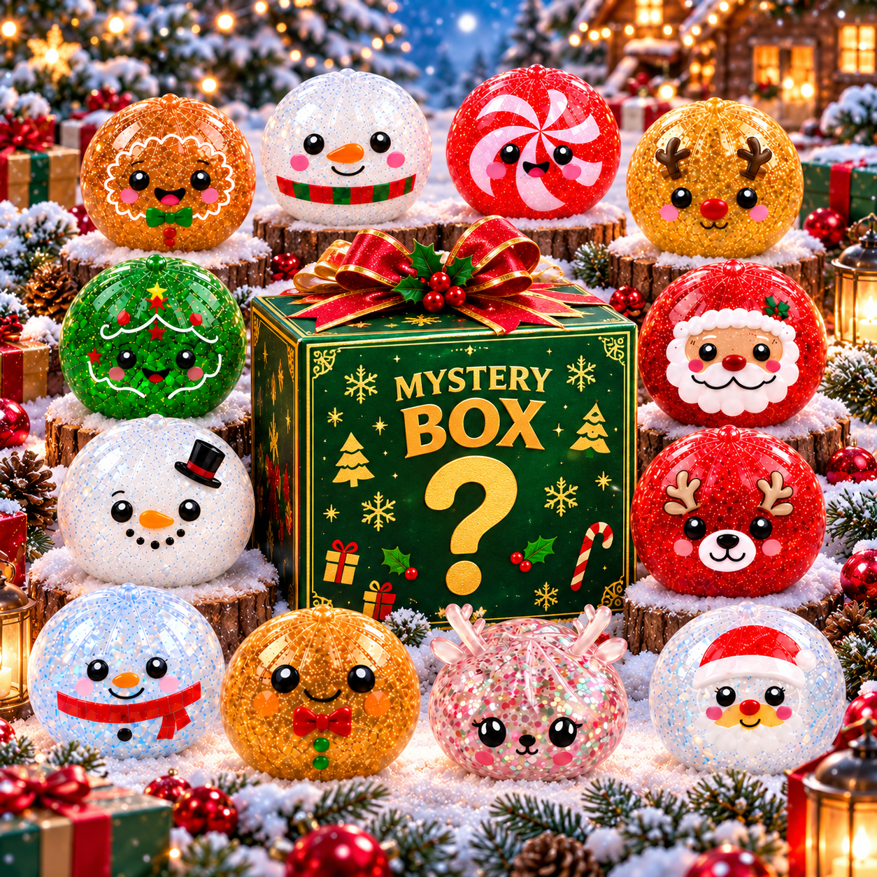 Squishmas™️ – Christmas Squishy Mystery Box