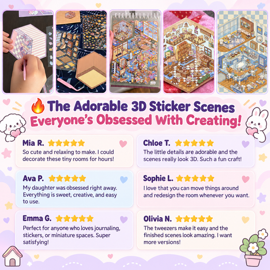HomePop™ - 3D Sticker Scene