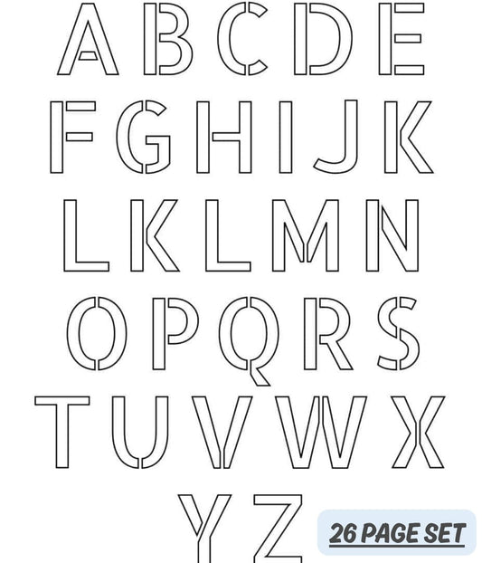 DoodleGlow Trace™ - Printable Educational Collection