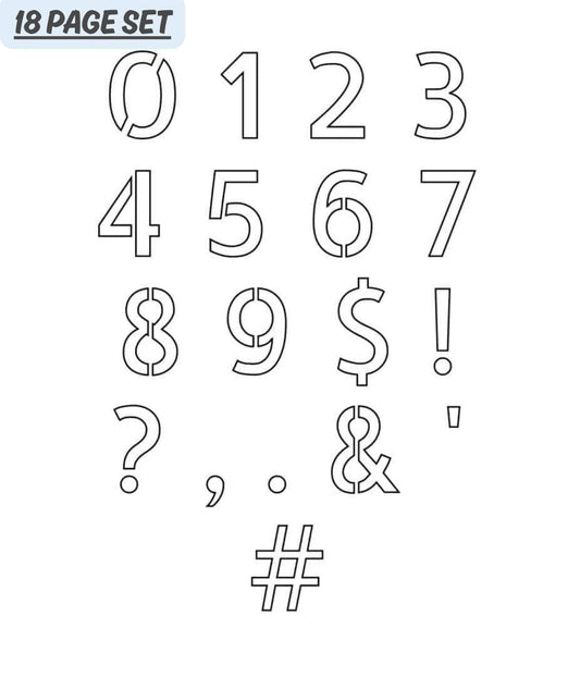 DoodleGlow Trace™ - Printable Educational Collection