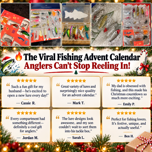 CatchNCount™ - Fishing Lure Advent Calendar