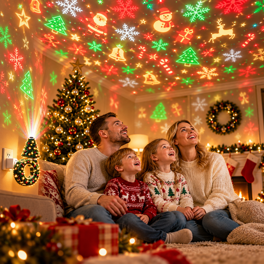 JingleBeam™ - PlugnPlay Christmas Projector Light
