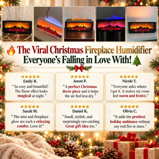 YuleMist™ - Winter Flame Humidifier