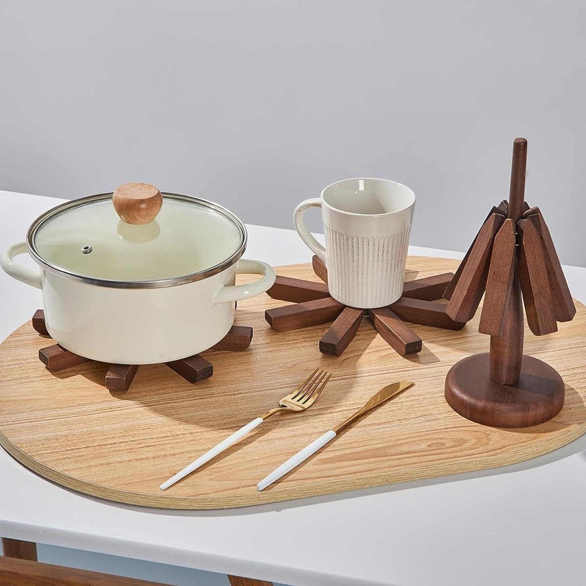 FoldTree™️ - Handcrafted Wooden Set