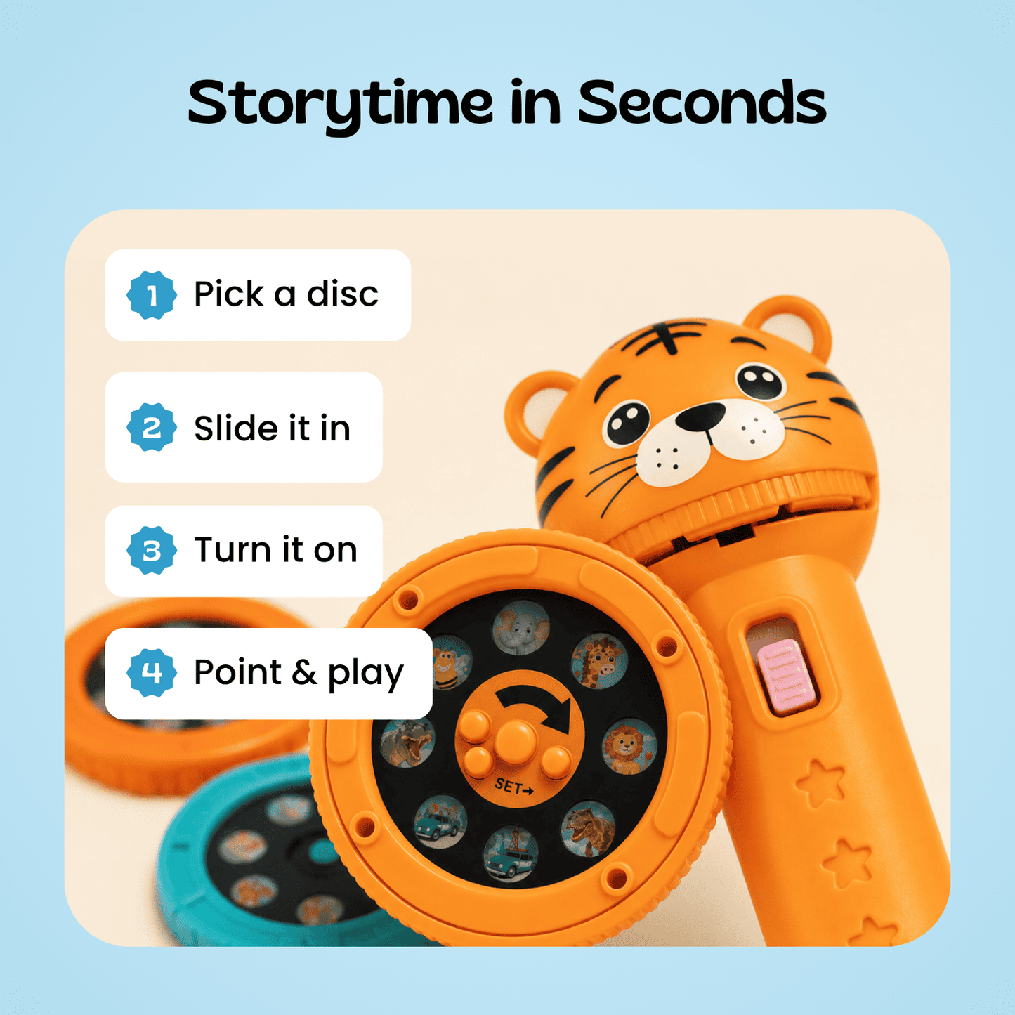 DreamTales™ – The Magical Bedtime Story Projector.