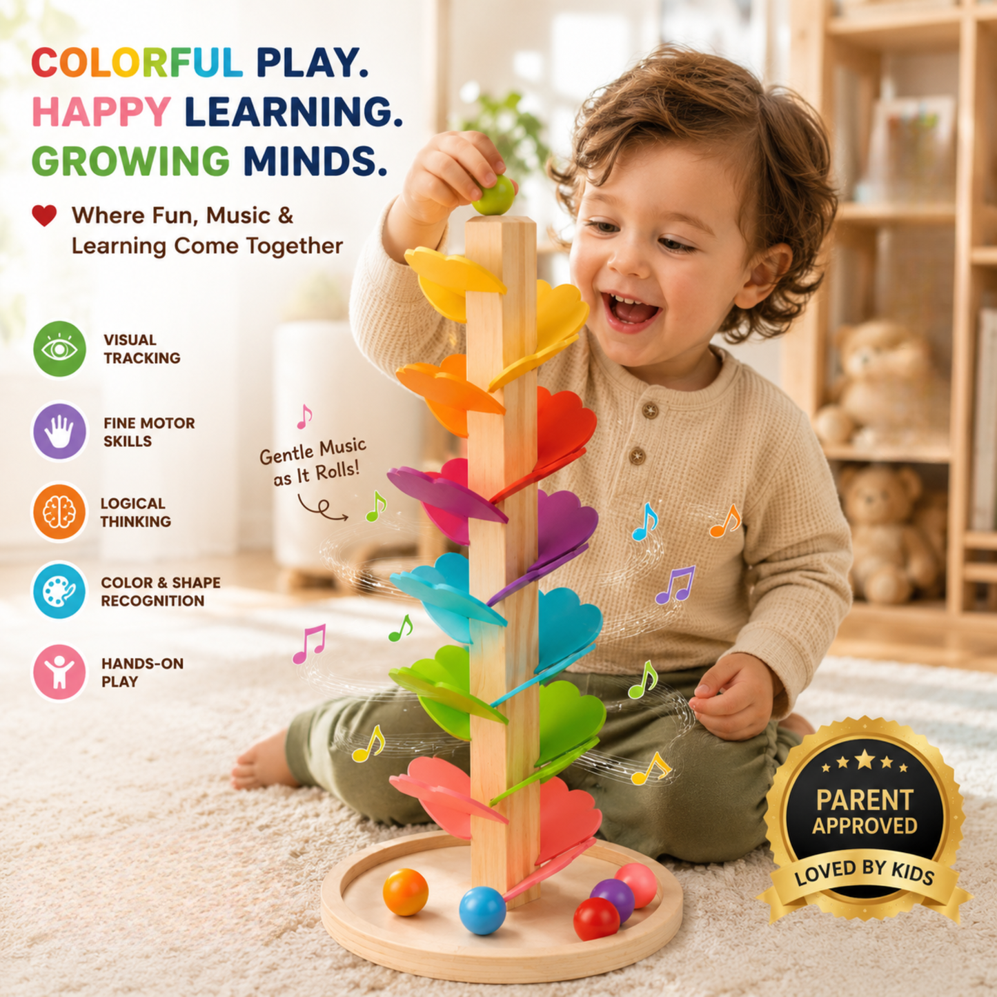 RainbowRoll™ - Handmade Sensory experience for kids