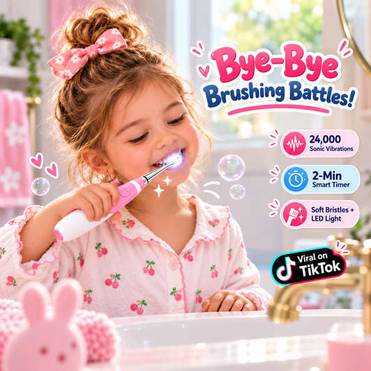SparkleSmile™ - Kids Electric Toothbrush