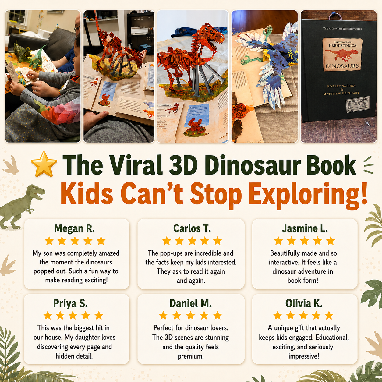 PopUpPrehistoria™ - 3D Dinosaur Encyclopedia