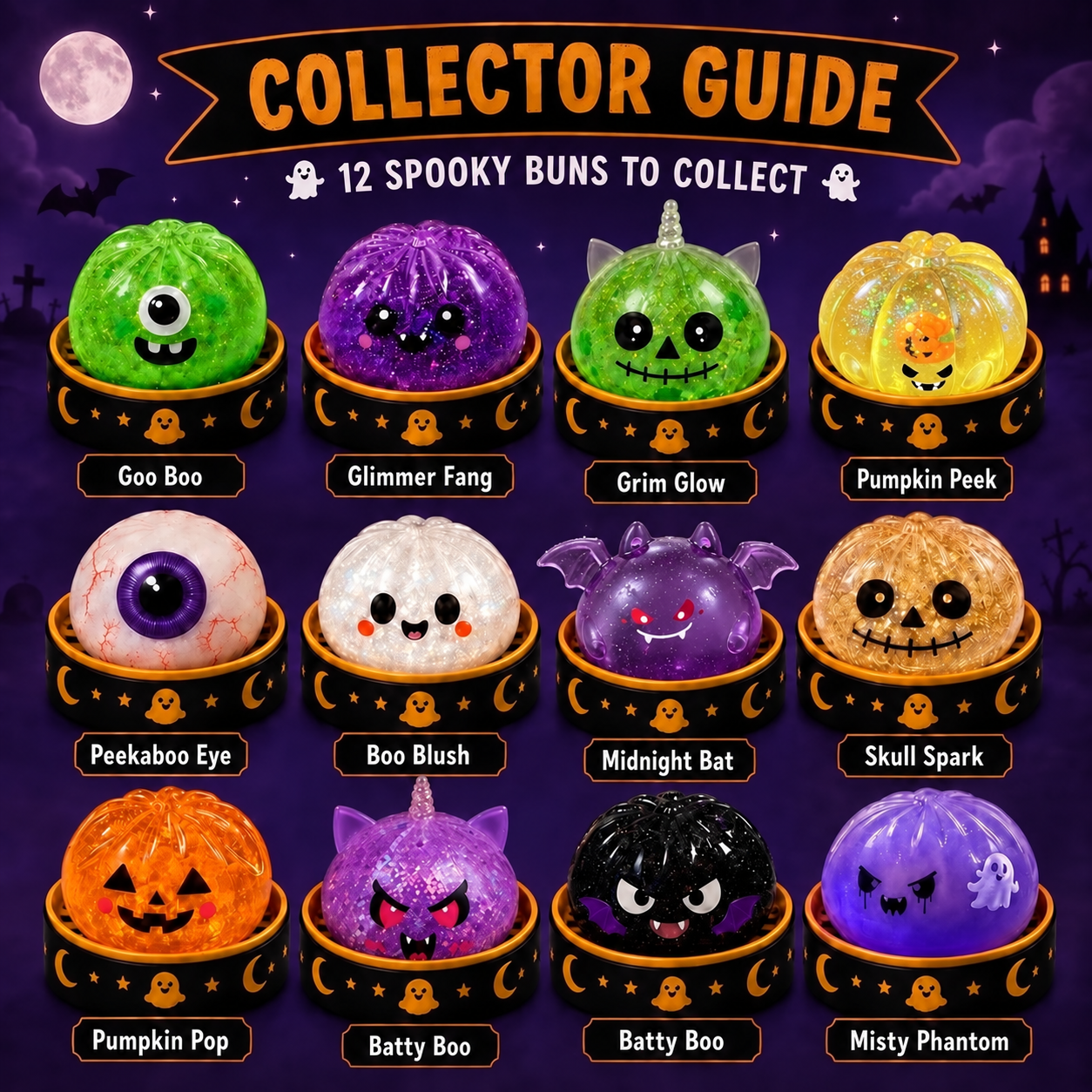 SpookyDumpling™️ – Halloween Squishy Mystery Box