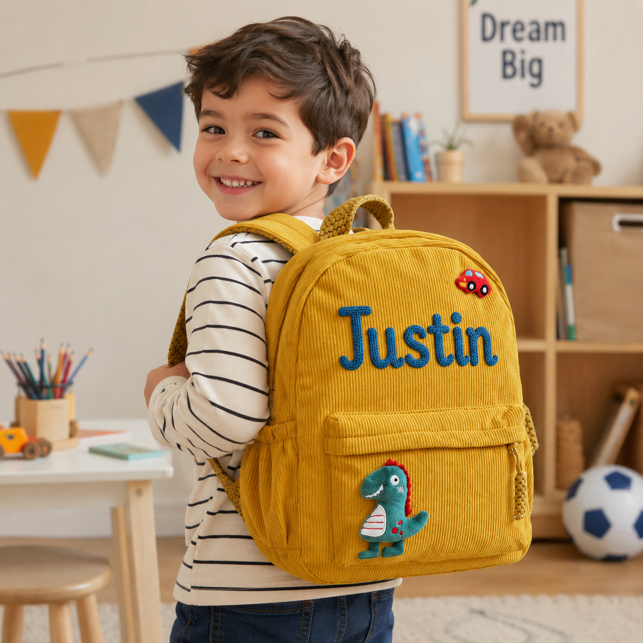 KnitKid™ - Personalized Knitted Backpack