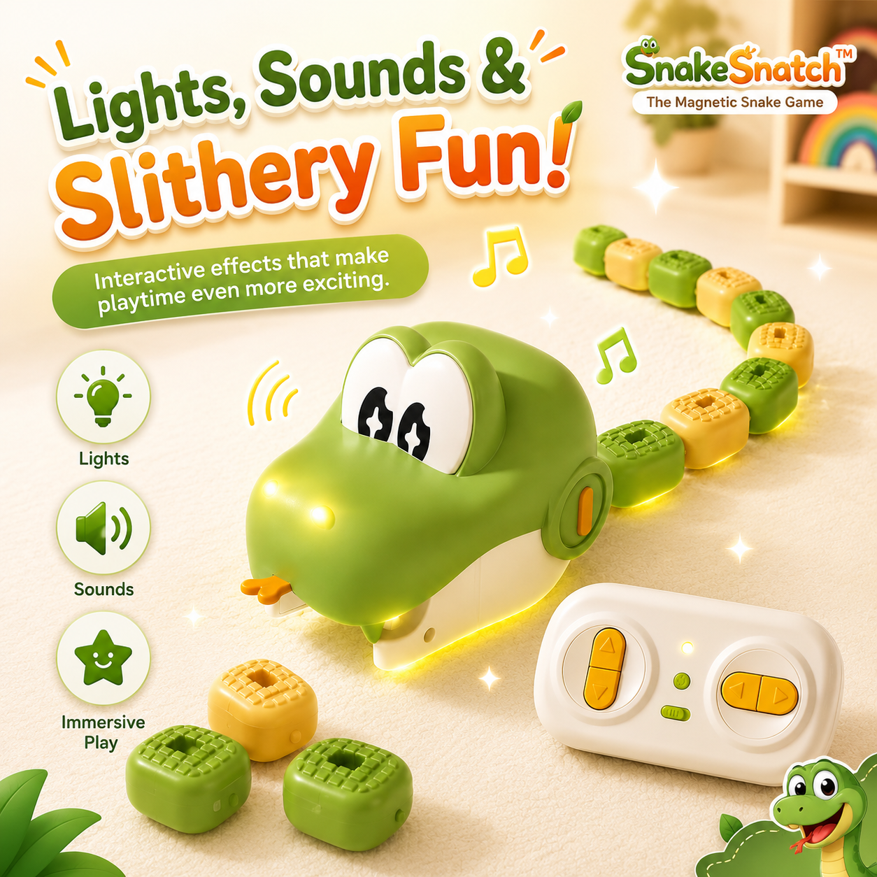 SnakeSnatch™️ - The Magnetic Snake Game