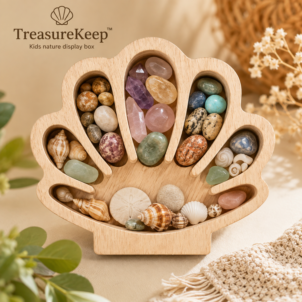 TreasureKeep™ - Kids nature display box
