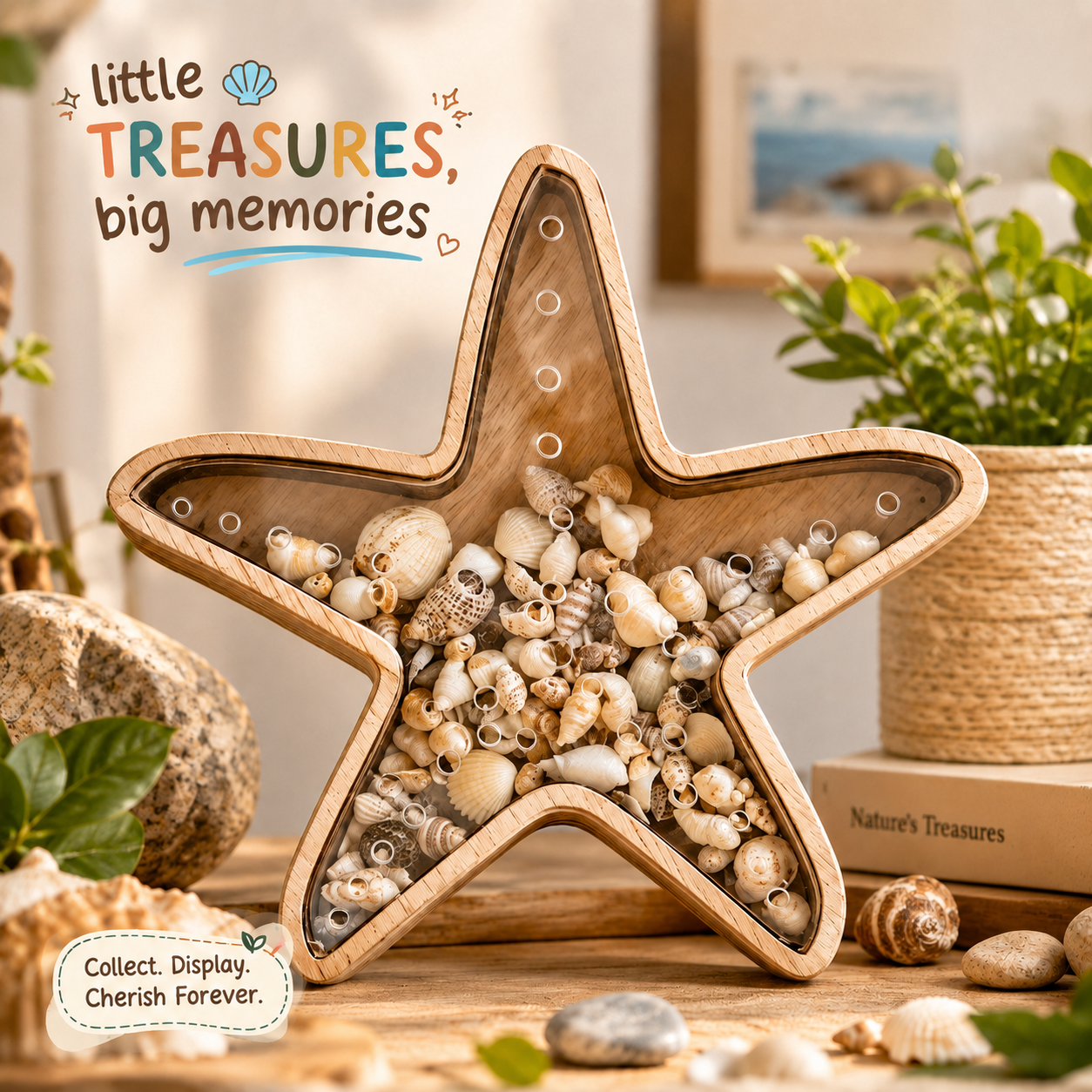 TreasureKeep™ - Kids nature display box