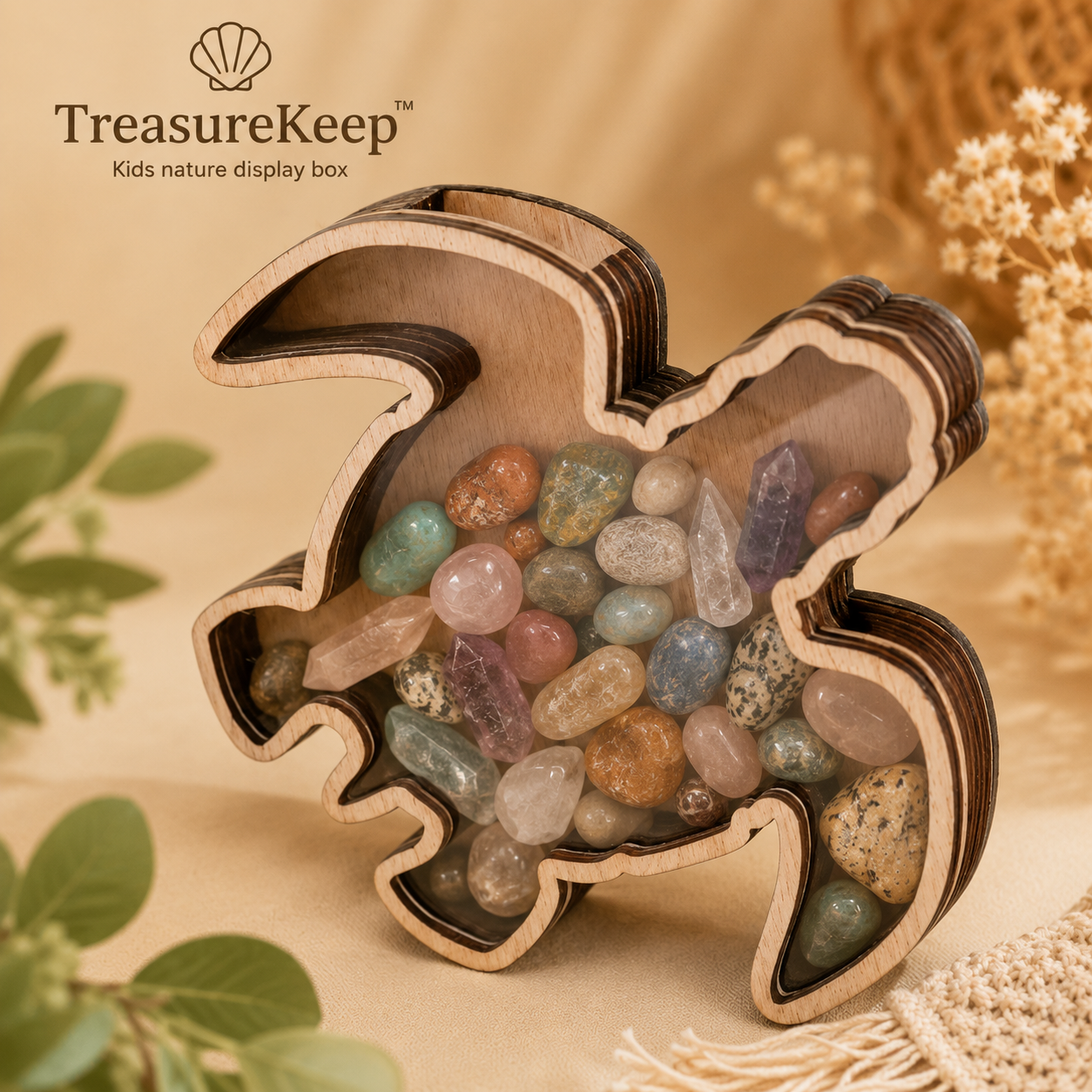 TreasureKeep™ - Kids nature display box