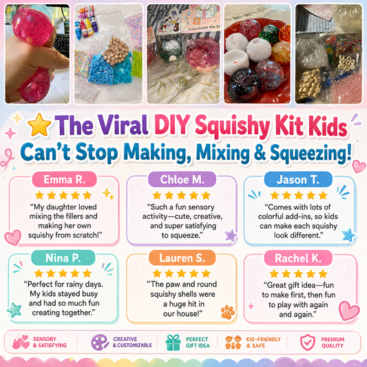 SquishIt™️ Kit - Kids DIY Squishy creative