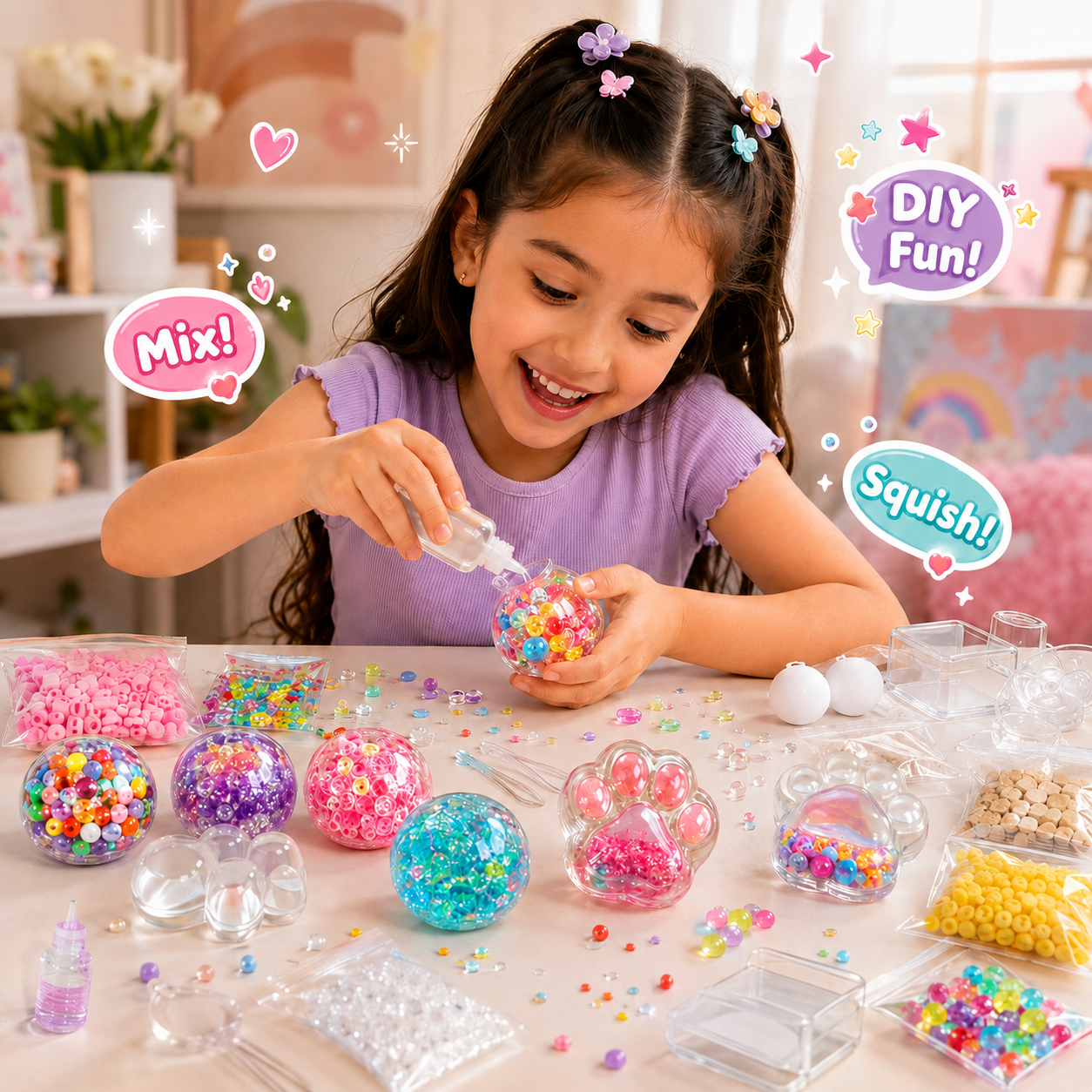 SquishIt™️ Kit - Kids DIY Squishy creative