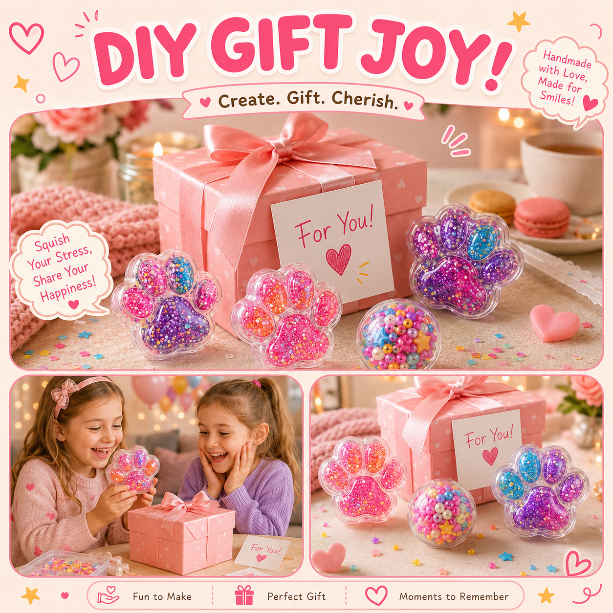 SquishIt™️ Kit - Kids DIY Squishy creative