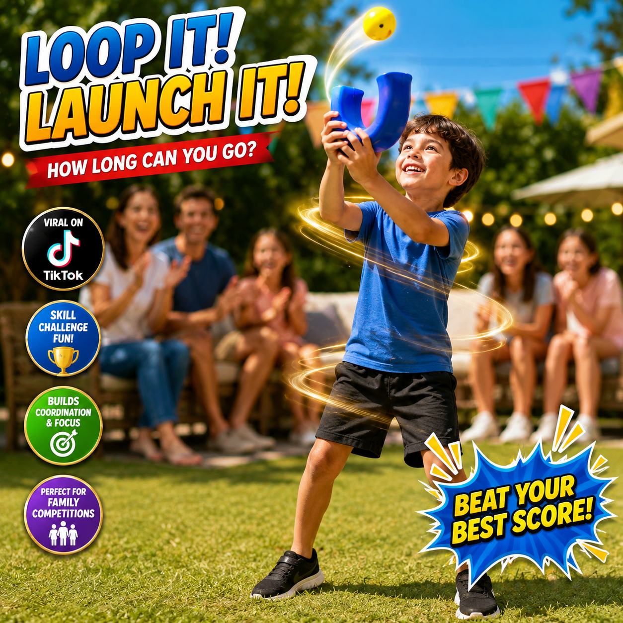 LoopNLaunch™ - Kids Interactive Game