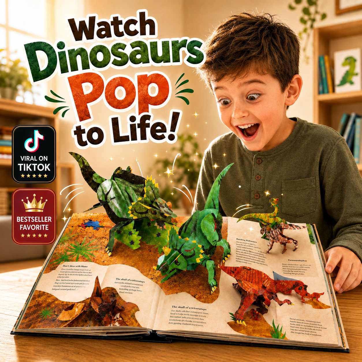 PopUpPrehistoria™ - 3D Dinosaur Encyclopedia