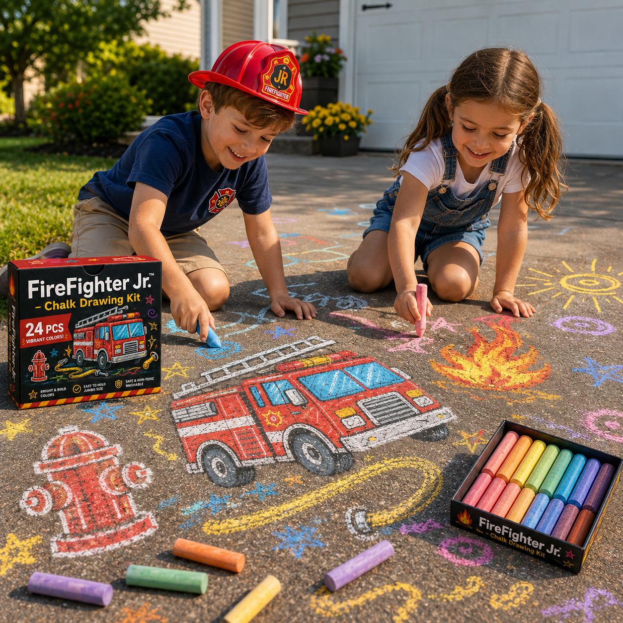 FireFighter Jr™ - Kids Water Backpack