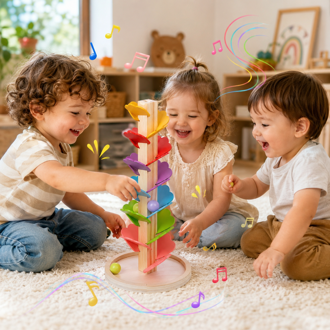 RainbowRoll™ - Handmade Sensory experience for kids