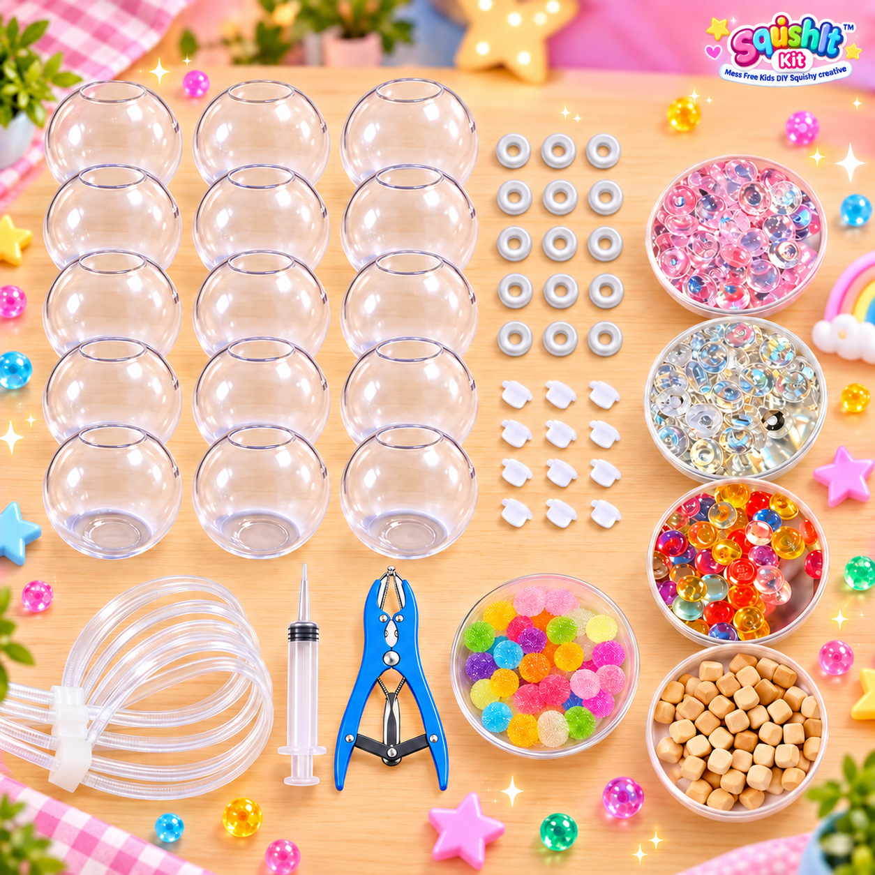 SquishIt™️ Kit - Mess Free Kids DIY Squishy creative
