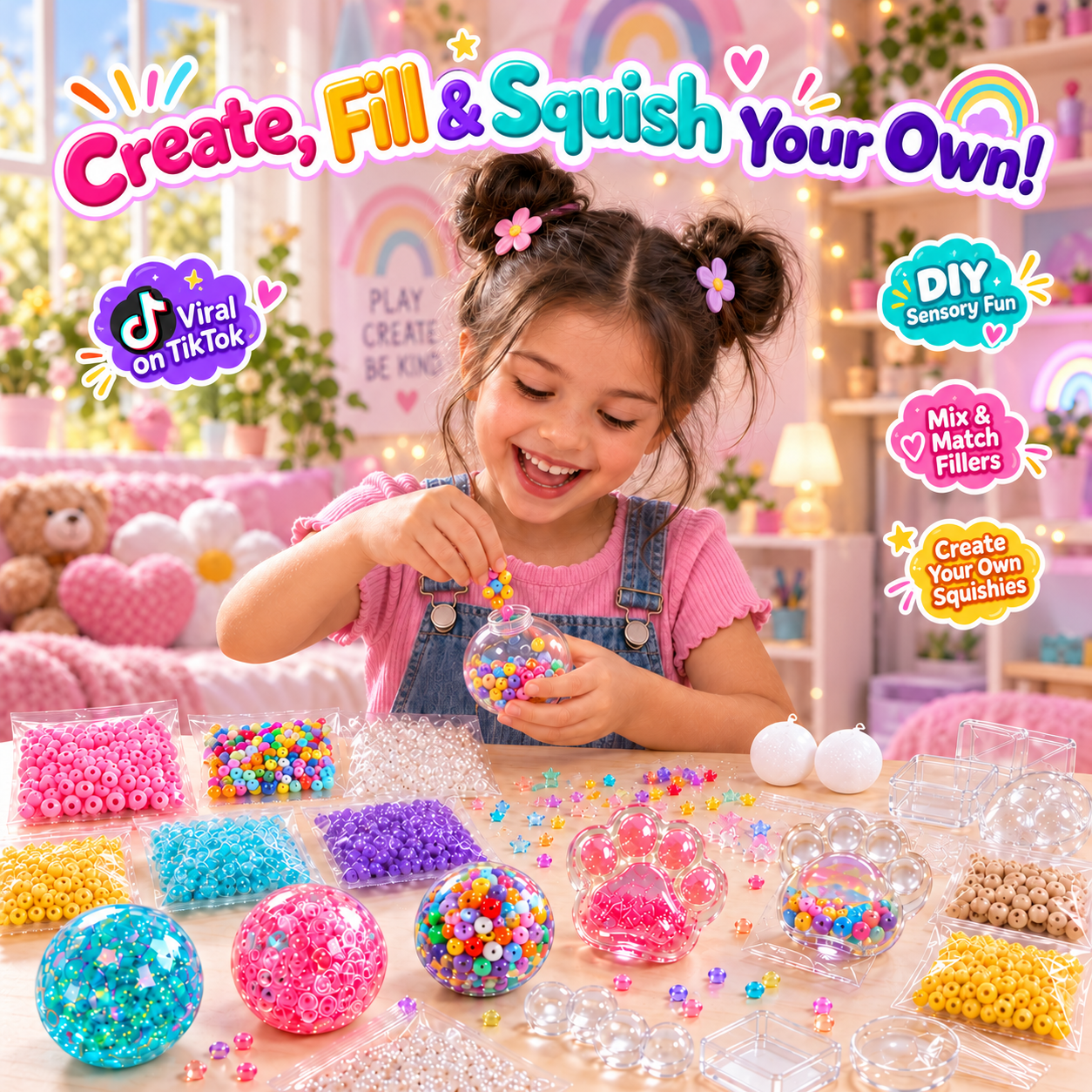 SquishIt™️ Kit - Kids DIY Squishy creative