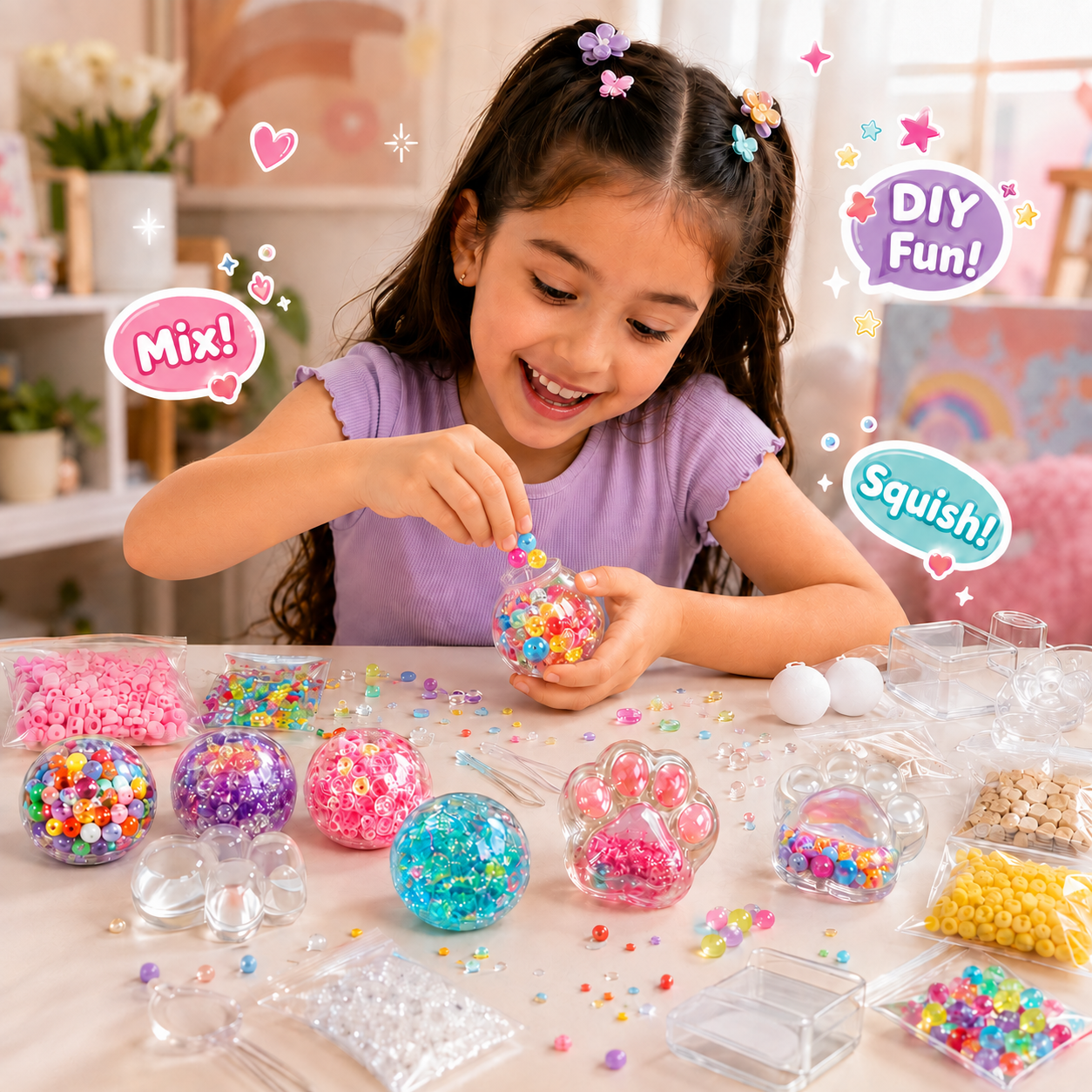SquishIt™️ Kit - Kids DIY Squishy creative