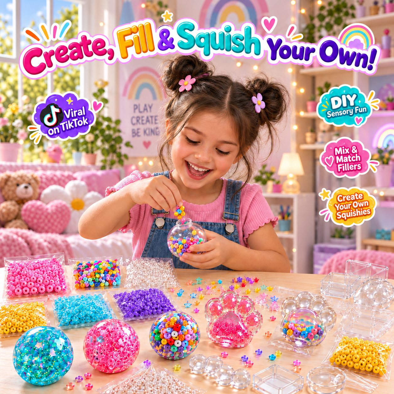 SquishIt™️ Kit - Kids DIY Squishy creative