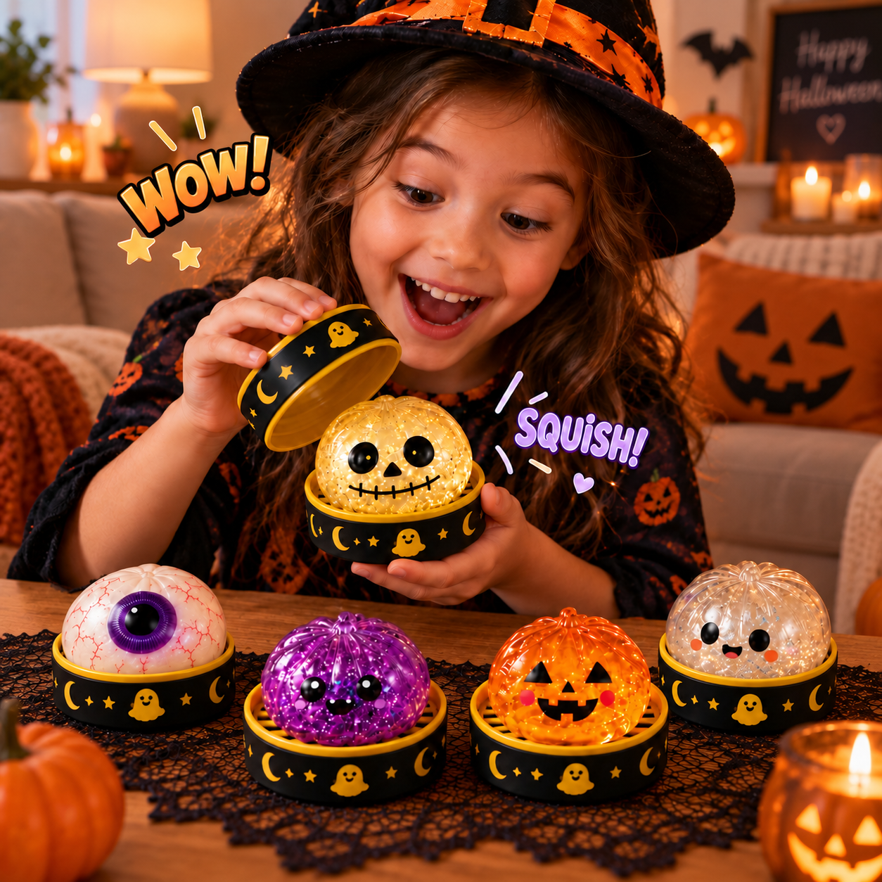 SpookyDumpling™️ – Halloween Squishy Mystery Box