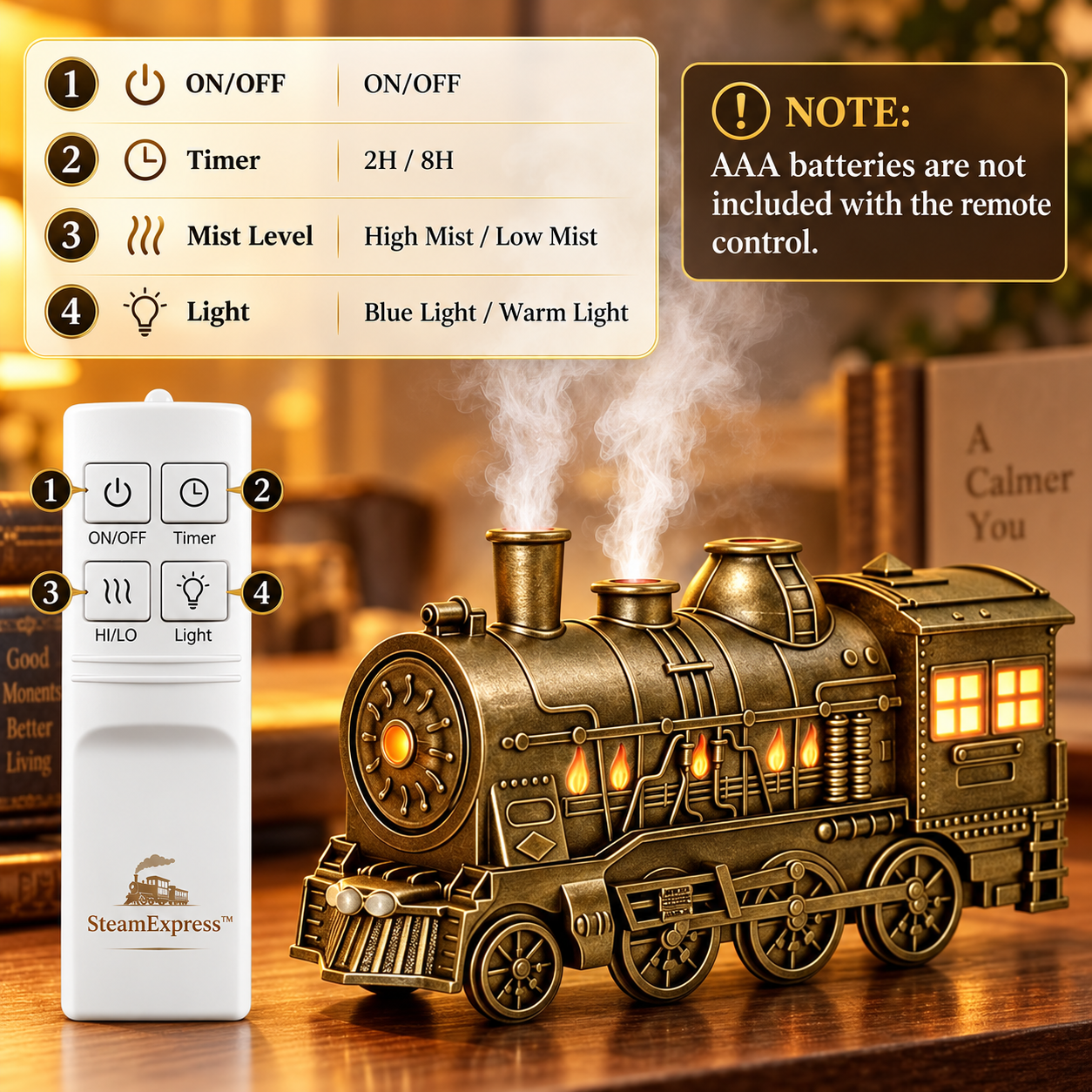 SteamExpress™ — The Christmas Train Diffuser
