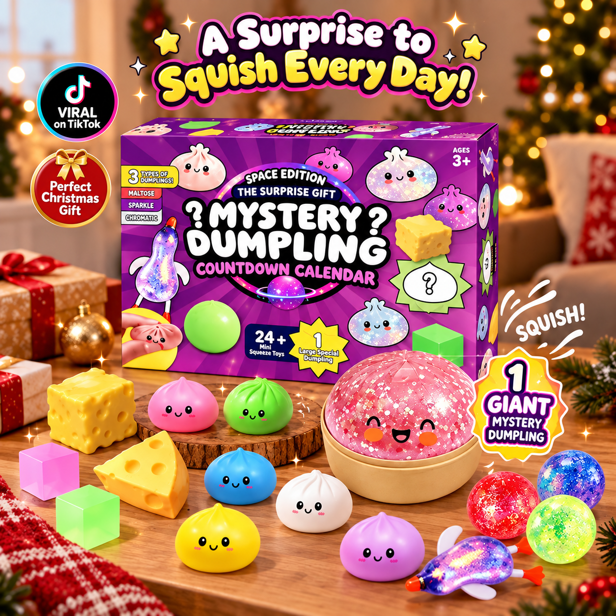 Mystery Dumpling 2026 Calendar - Space Edition