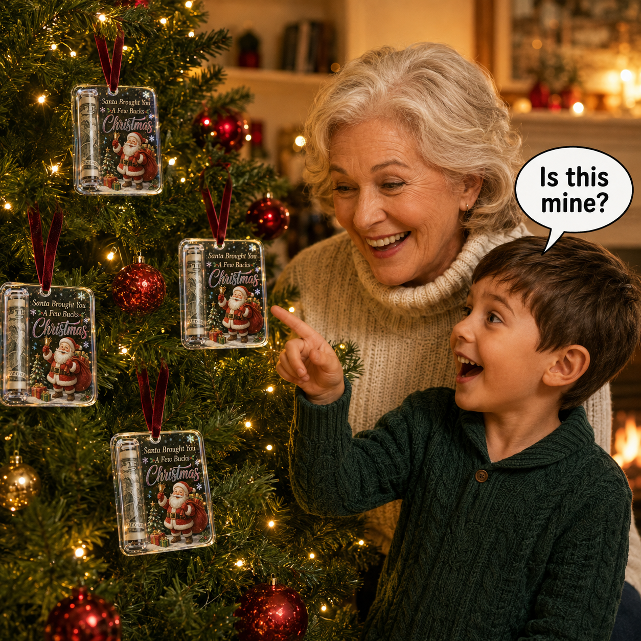 CashClaus™ Christmas Tree Bauble