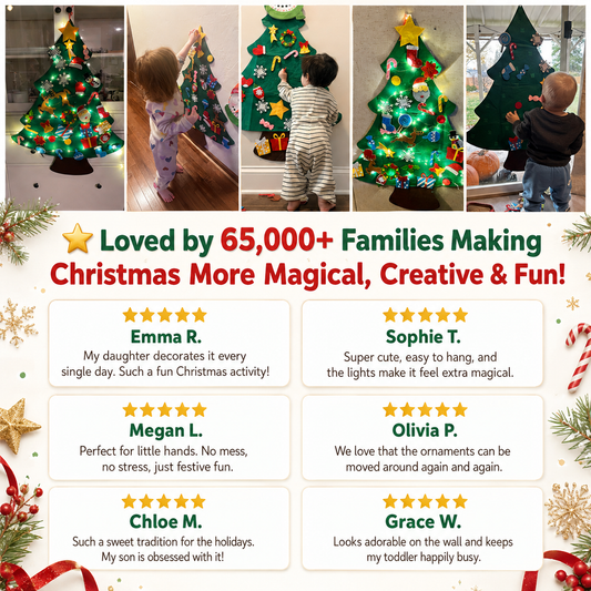 BuildaTree™️ - Kids Christmas Reusable tree