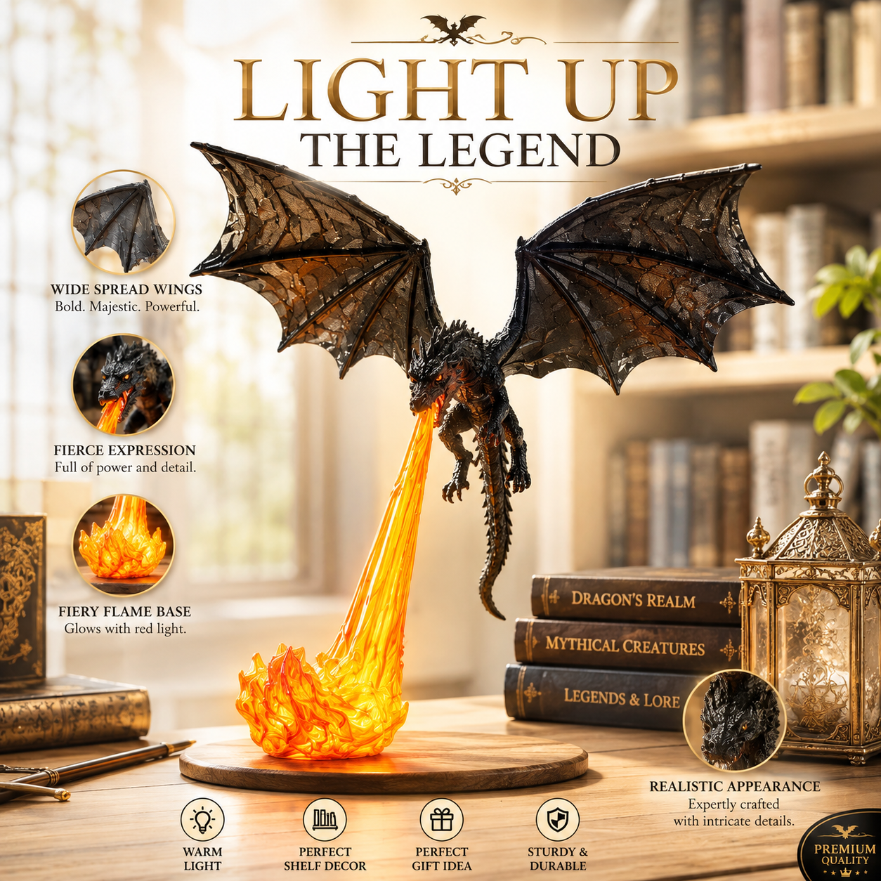 DragonBlaze™ - Come to Life Dragon Light