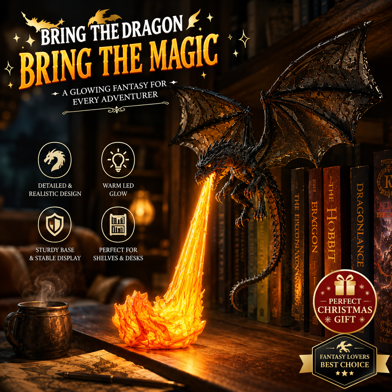 DragonBlaze™ - Come to Life Dragon Light