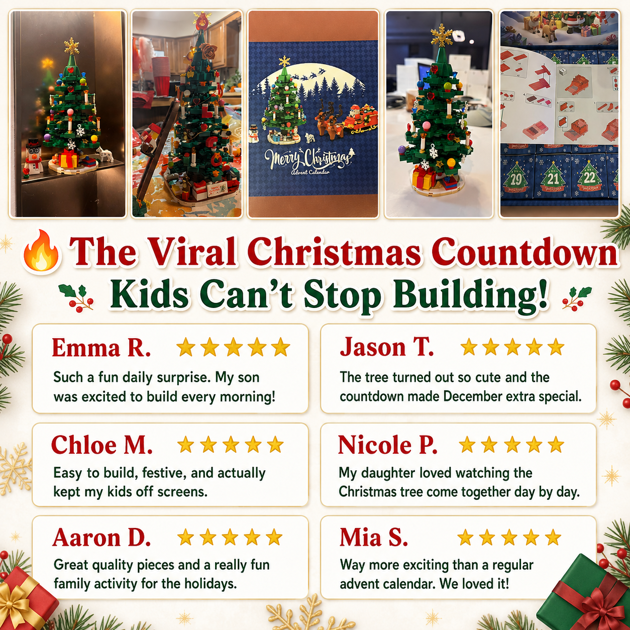 Build-a-Tree Christmas Countdown™ - Advent Calendar