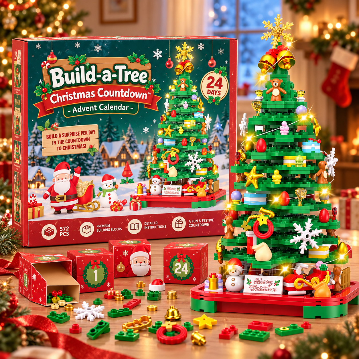Build-a-Tree Christmas Countdown™ - Advent Calendar