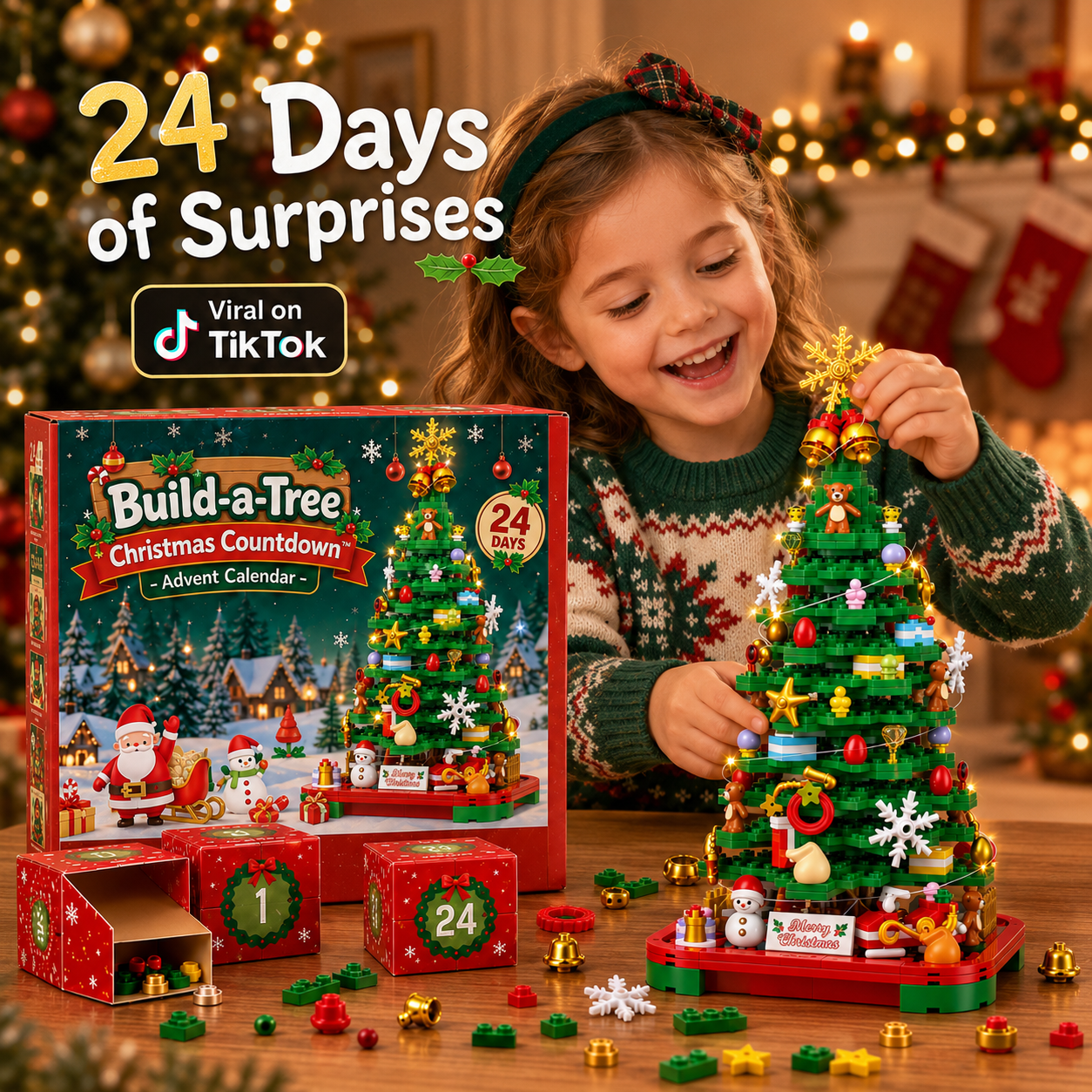 Build-a-Tree Christmas Countdown™ - Advent Calendar