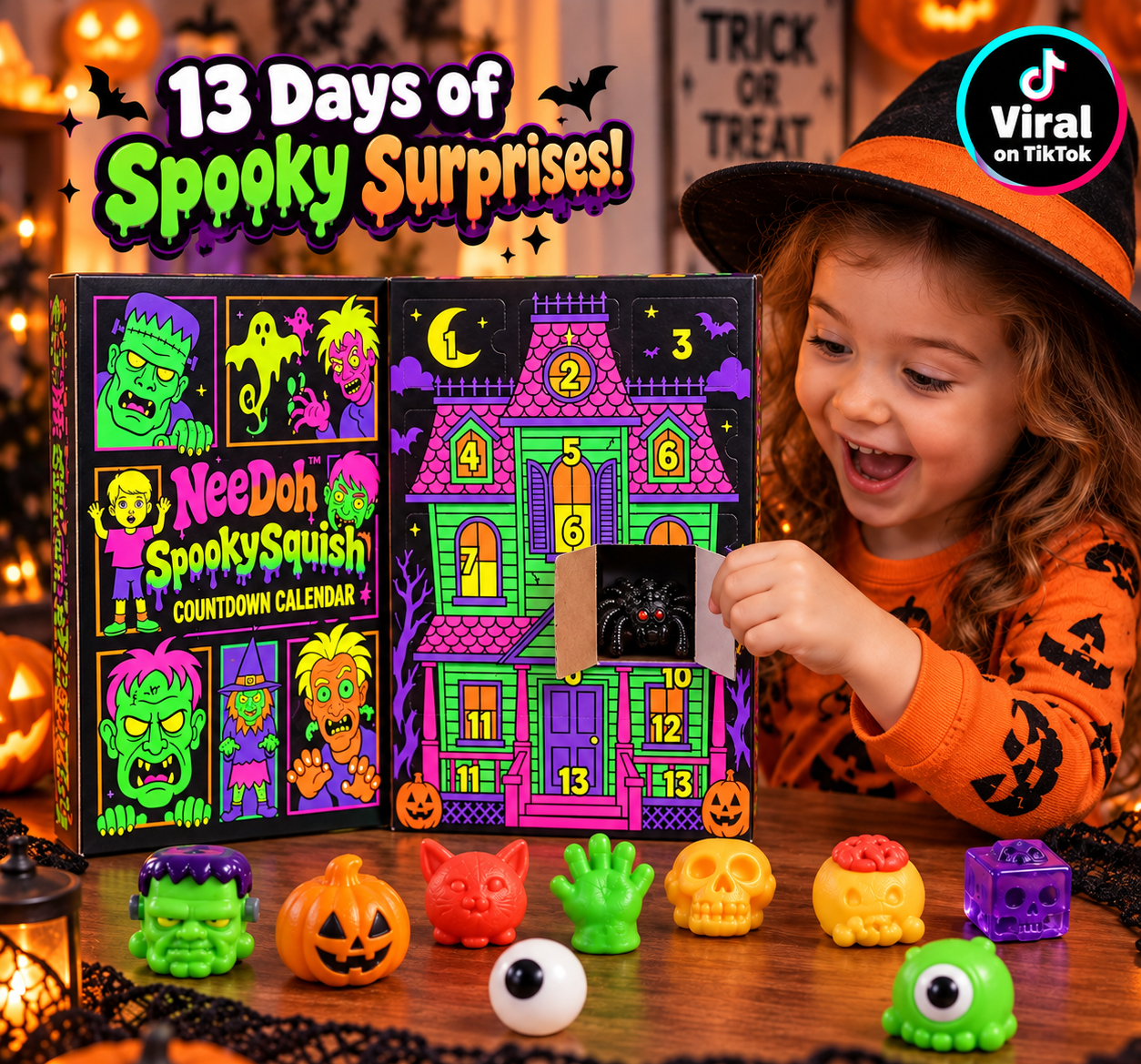 NeeDoh™️ - SpookySquish Countdown Calendar