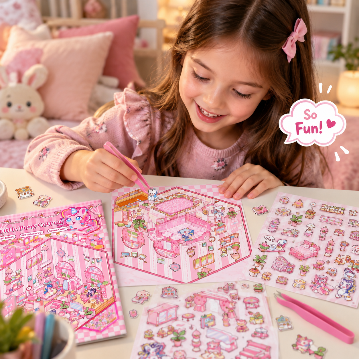 HomePop™ - 3D Sticker Scene