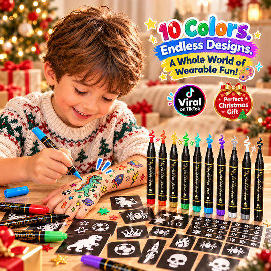 Tattoodle™ – Kids' Magical Temporary Tattoo Art Kit