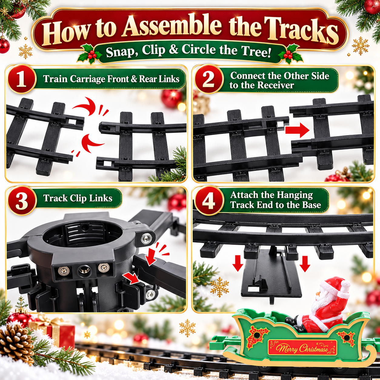 PineLine Express™ - Christmas Tree Train