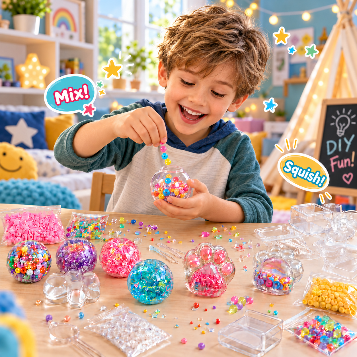 SquishIt™️ Kit - Kids DIY Squishy creative