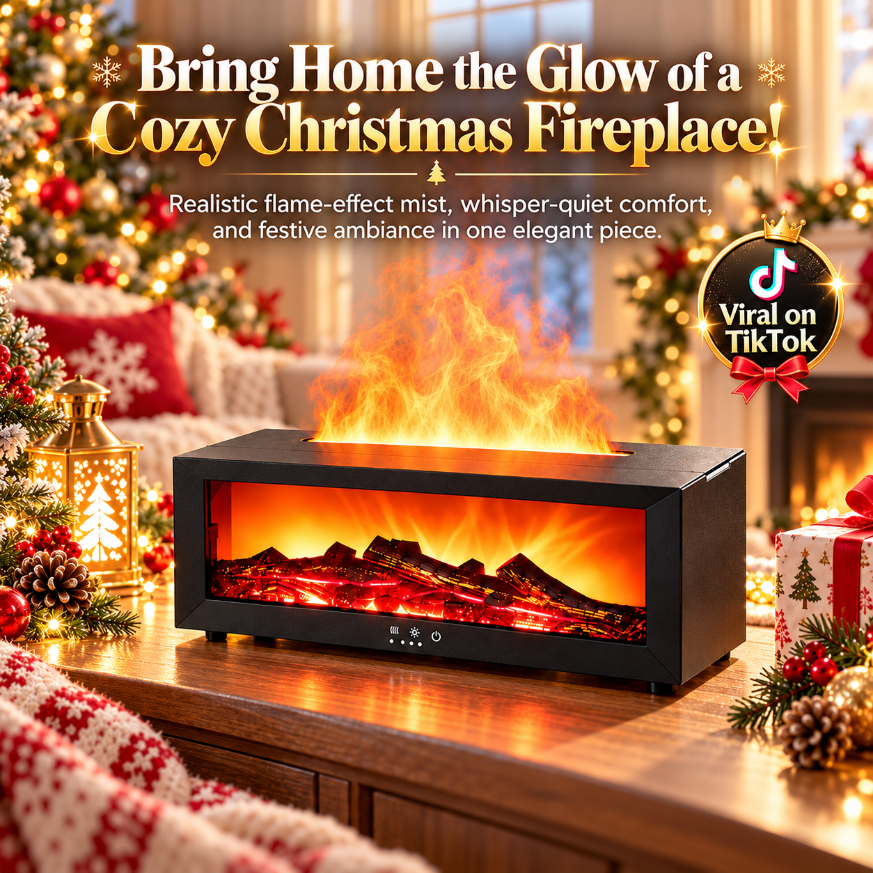 YuleMist™ - Winter Flame Humidifier