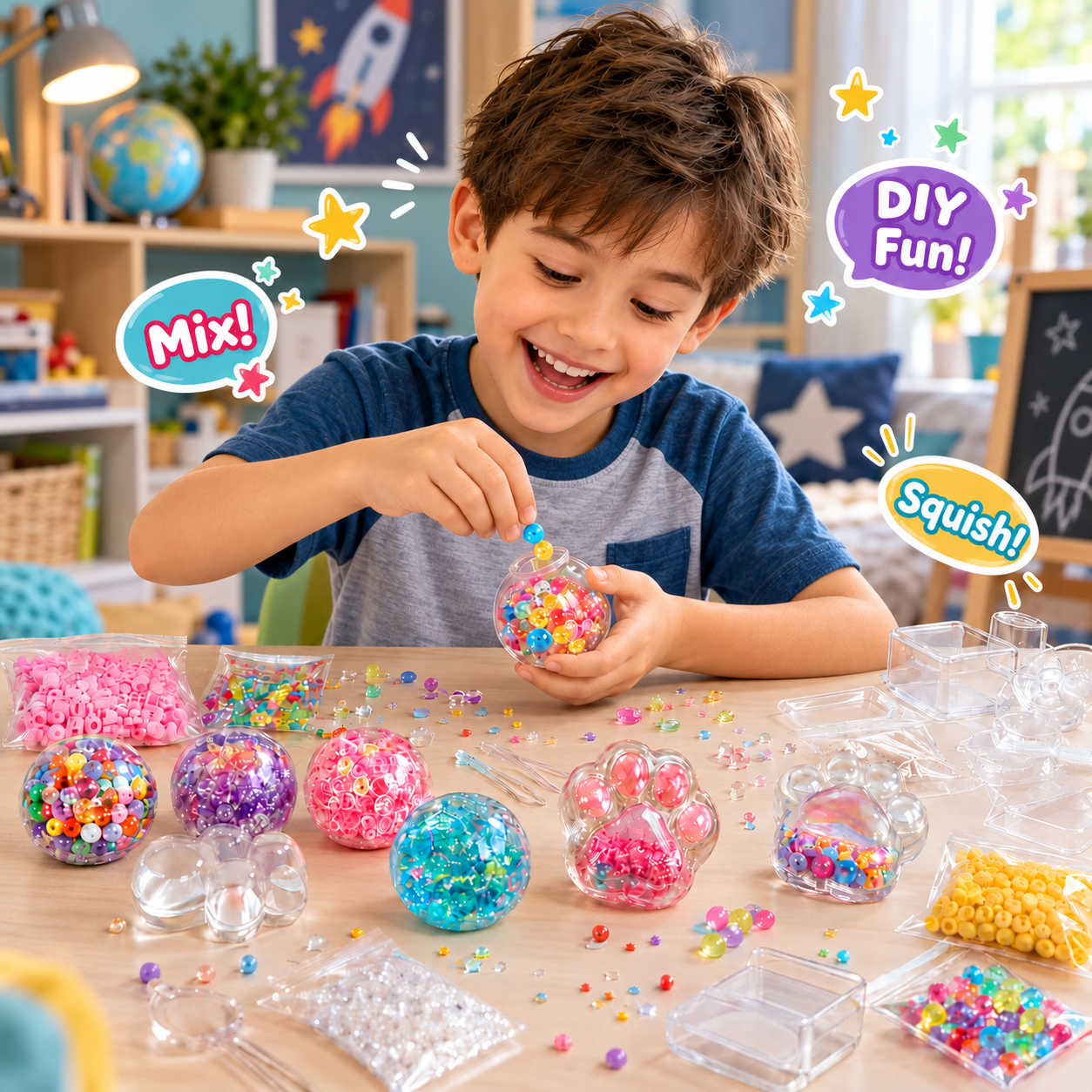 SquishIt™️ Kit - Kids DIY Squishy creative